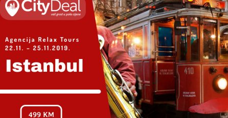 Posjetite ISTANBUL, grad na dva kontinenta, mjesto gdje se spajaju Evropa i Azija!