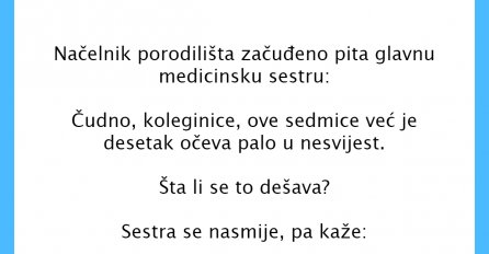 VIC DANA: Crnkinja u porodilištu