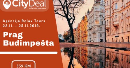 Uz City Deal i agenciju Relax Tours posjetite "Kraljicu Dunava" i "Grad od hiljadu tornjeva"!