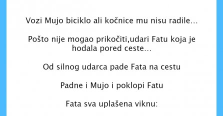 VIC DANA: Vozi Mujo biciklo