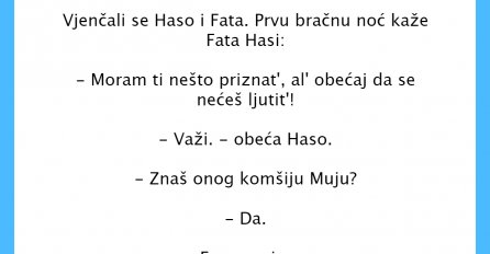 VIC DANA: Vjenčali se Haso i Fata