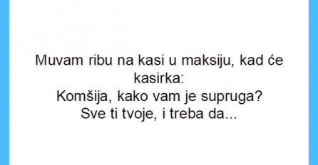 VIC: Kasirka i komšija 