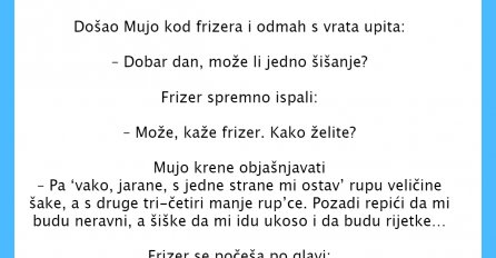 VIC DANA: Mujo kod frizera