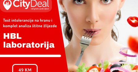 Specijalna ponuda HBL Laboratorije: Test intolerancije na hranu i analiza hormona štitne žlijezde