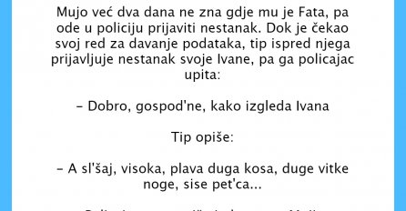 VIC DANA: Mujo već dva dana ne zna gdje mu je Fata
