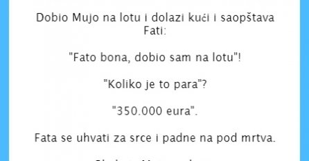 VIC DANA: Mujo dobio na lotu