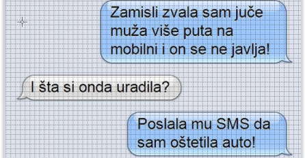 CHAT DANA: Nije htio da se javi ženi koja ga je uporno zvala, a onda mu je poslala ovu URNEBESNU PORUKU