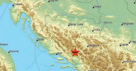 Zemljotres pogodio jug Bosne i Hercegovine! Padale su cigle s krova! Građani u panici istrčali na ulicu! Podrhtavanje se osjetilo sve do Dalmacije