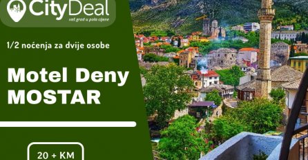 Posjetite Mostar i doživite kulturno-historijski mozaik! Udobni motel Deny čeka na Vas!