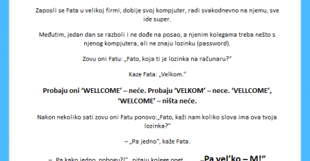 VIC: Mujo Fata i godišnjica braka