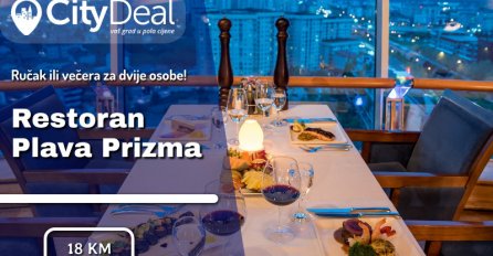 Počastite sebe i Vama dragu osobu ručkom u najljepšem restoranu Plava Prizma!