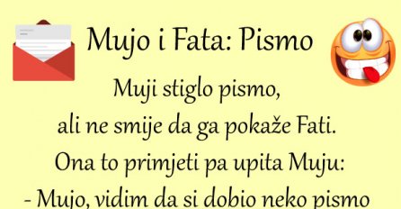 VIC DANA: Mujo dobio pismo