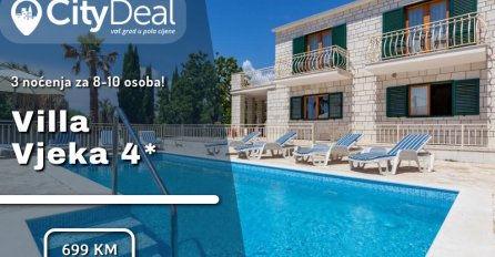 Ljeto nije još gotovo! Luksuzni odmor vas čeka u Villi Vjeka na raskošnom otoku Brač!