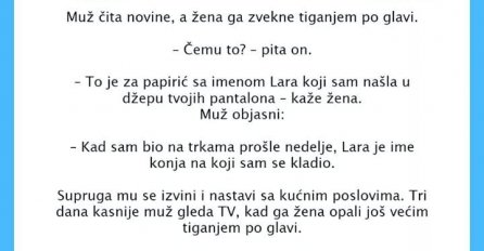 VIC DANA: Kad žena uhvati muža u laži