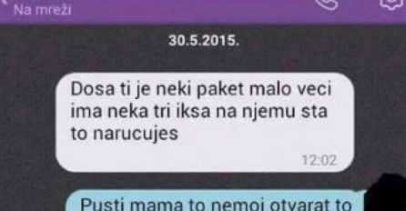 CHAT DANA: Očajnički je molila mamu da ne otvara paket, ali mama nije mogla odoljeti! 