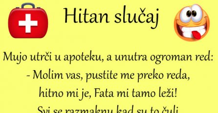VIC DANA: Hitan slučaj