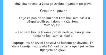 VIC: Kad žena uhvati muža u laži