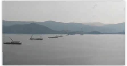 PELJEŠKI MOST IZRONIO IZ MORA: Pogledajte snima iz zraka! Ovaj prizor ostavlja bez daha