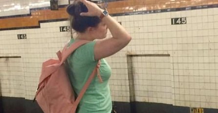 DJEVOJKA USLIKANA DOK ČEKA GRADSKI PREVOZ: Trljat ćete oči kad vidite DONJI DIO fotografije! Niko ne vjeruje da je OVAKO IZAŠLA IZ KUĆE! (FOTO)