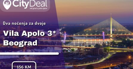 Prepustite se odmoru i zabavi tri dana u prijestolnici noćnog života - BEOGRAD i Vila Apolo!