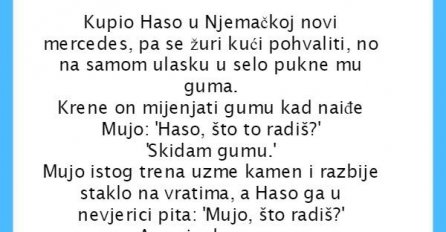 VIC: Kupio Haso novi Mercedes