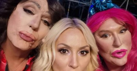 GOCA TRŽAN PLAKALA OD SMIJEHA, PREPOZNAJETE LI KO JE S NJOM NA SLICI: Nisu Zorica i Severina!