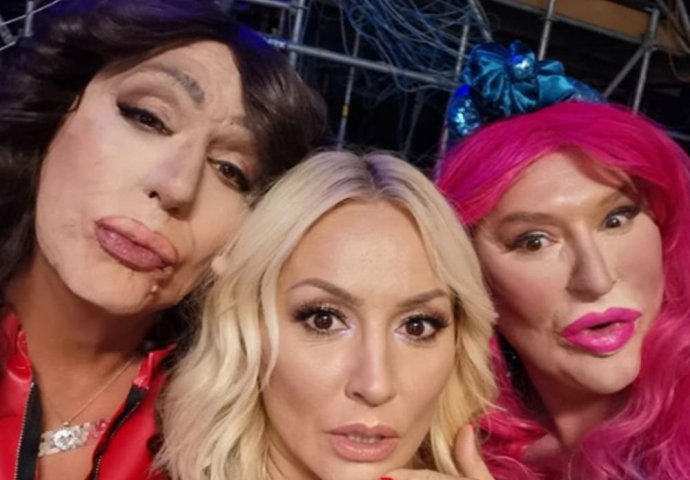 GOCA TRŽAN PLAKALA OD SMIJEHA, PREPOZNAJETE LI KO JE S NJOM NA SLICI: Nisu Zorica i Severina!