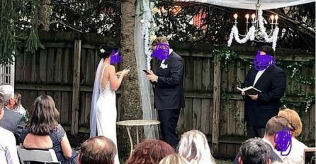 O OVOJ SVADBI SVI PRIČAJU ZBOG JEDNOG BIZARNOG DETALJA: Da nije tužno, bilo bi smiješno, ŠTA IM JE OVO NA GLAVI??