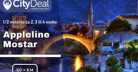 Posjetite prelijepi Mostar i smjestite se u udobne apartmane Appleline!