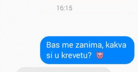 CHAT DANA: Želio je da sazna kakva je u krevetu, a dobio je HIT odgovor! Stidite se muškarci!