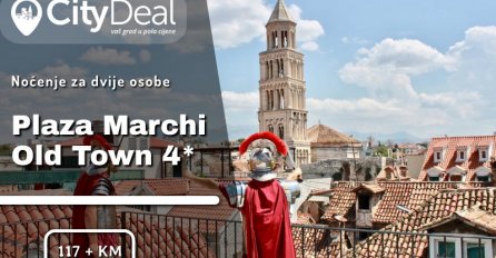 Odmor u kraljevskom ambijentu luxury Plaza Marchi Old Town 4* u Splitu!