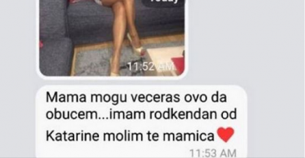 CHAT DANA: Poslala mami sliku i pitala da li može ovo obući, a njen odgovor je BLAM kakav se ne pamti!
