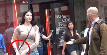 PRIŠLA BESKUĆNIKU I POKRALA MU STVARI: Ono što je uslijedilo NIKO NIJE OČEKIVAO! (VIDEO)