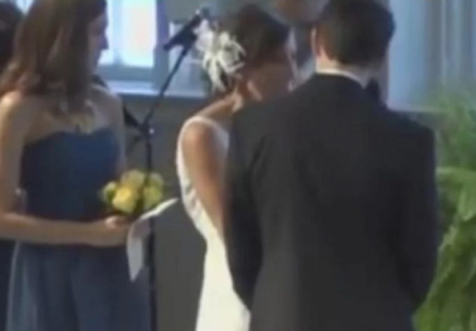 HIT! Mlada se povjerila budućem mužu na svadbi i tek onda  shvatila da je mikrofon UKLJUČEN! NASTALA URNEBESNA SCENA!