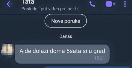 MISLIO JE PREVARITI OCA I SLAGATI MU DA PIJE KAFU: Međutim, otac mu je spustio KAO NIKO U ŽIVOTU!