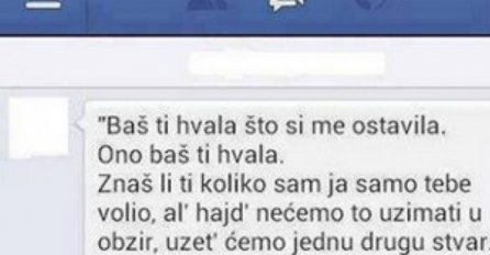 CHAT DANA: Djevojka ga ostavila o onda joj je on poslao ovu poruku! Kad su vidjeli zadnju rečenicu OPLAKALI SU!