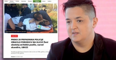 MARIJA ŠERIFOVIĆ NAZVALA PORODICU KOJU SU ISTJERALI NA ULICU: Kad su čuli šta im je rekla, SUZE SU SAME KRENULE!