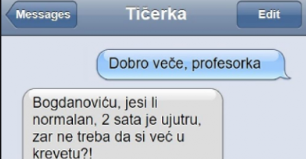 CHAT DANA: Poslao poruku profesorici u 2 UJUTRO, kad je pročitala ŠTA JOJ JE NAPISAO, NASTAO JE HAOS!