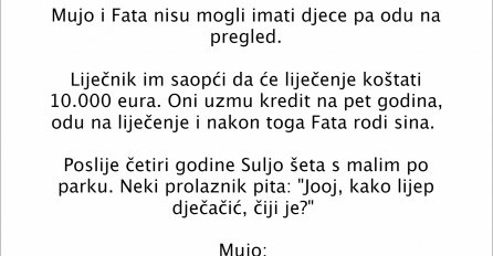 VIC DANA: Mujo i Fata nisu mogli imati djece