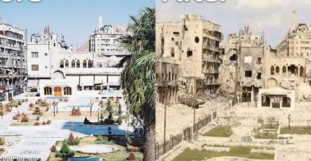 ŠTA JE RAT NAPRAVIO: 25 fotografija Sirije 'nekad i sad' neće vas ostaviti ravnodušnim!