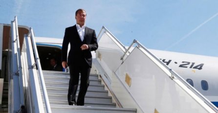 Medvedev stigao u Beograd