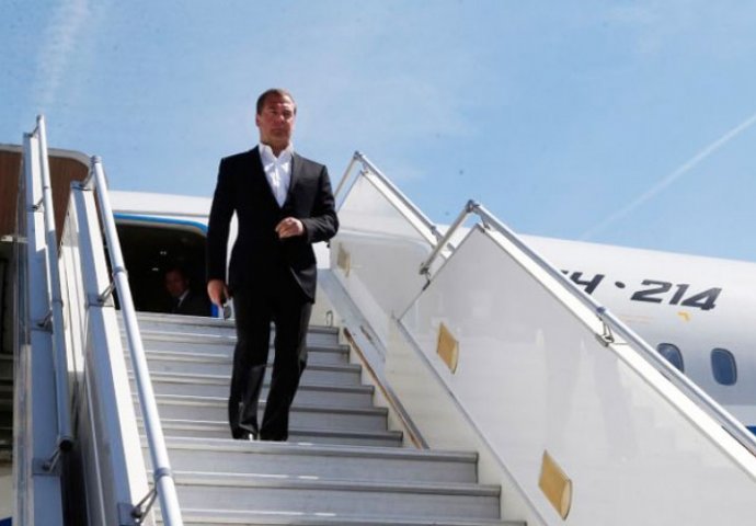 Medvedev stigao u Beograd