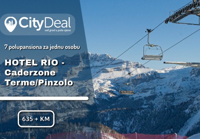 Skijanje u Italiji za potpun zimski odmor i opuštanje u hotelu RIO -Caderzone Terme/Pinzolou!