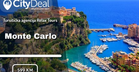 Novogodišnje putovanje u Monte Carlo platite po odličnoj cijeni od 599 KM!