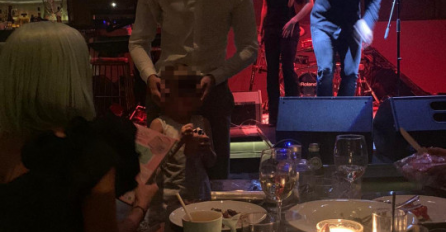 ISPLIVALI DETALJI SA VRANJEŠEVOG ROĐENDANA: Dok je CECA pjevala, on je radio OVO! Nije  obratio  pažnju, svi su uzeli telefon i SNIMALI!