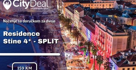 Trenutke ispunjene relaksacijom sa voljenom osobom provedite u Rezidenciji Stine u srcu Splita!