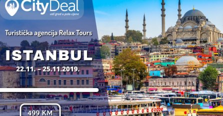 Posjetite ISTANBUL, grad na dva kontinenta, mjesto gdje se spajaju Evropa i Azija!