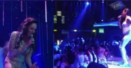 PREVAZIŠLA JE SAMU SEBE, LUNA U USKOM KOSTIMU POKAZALA NOGU, SVE PUCA: Totalno se opustila, ŠTA ĆE REĆI MARKO?