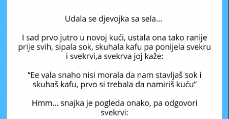 VIC DANA:  Udala se djevojka sa sela