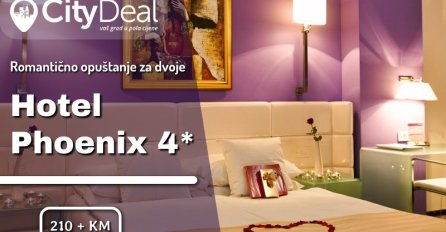 Romansa & Relax za dvoje u ZAGREBU u hotelu Phoenix 4*!